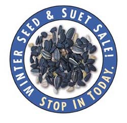 Winter Seed and Suet Sale logo Winter Seed and Suet Sale logo