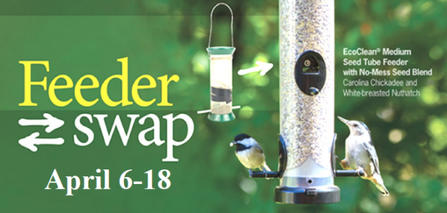 Feeder Swap April 6 to 18